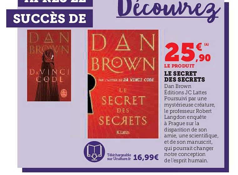 LE SECRET DES SECRETS