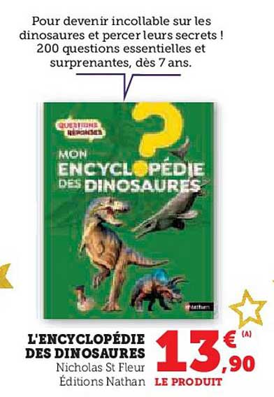 L'ENCYCLOPÉDIE DES DINOSAURES