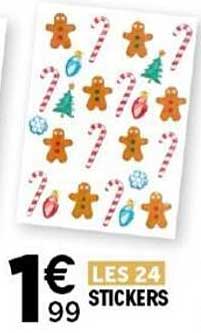 LES 24 STICKERS