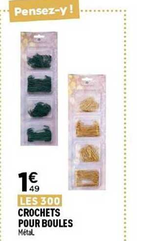 LES 300 CROCHETS POUR BOULES