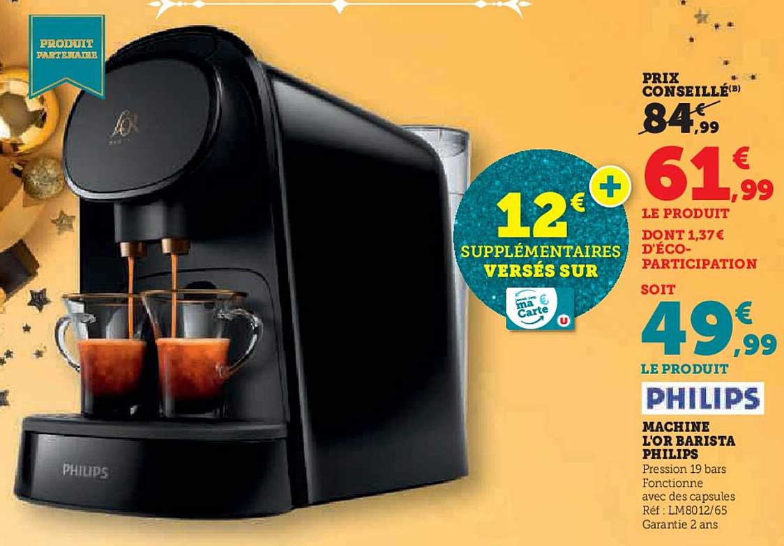 MACHINE L'OR BARISTA PHILIPS