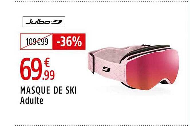 MASQUE DE SKI Adulte