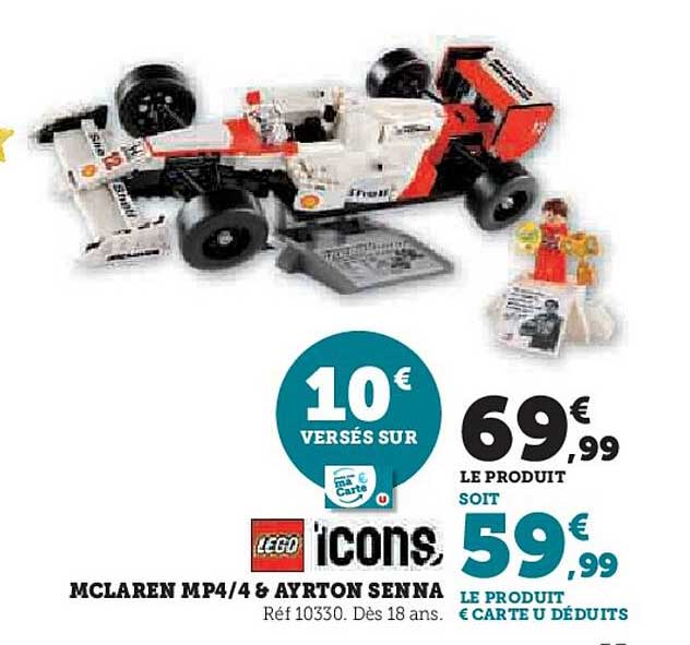 MCLAREN MP4/4 & AYRTON SENNA