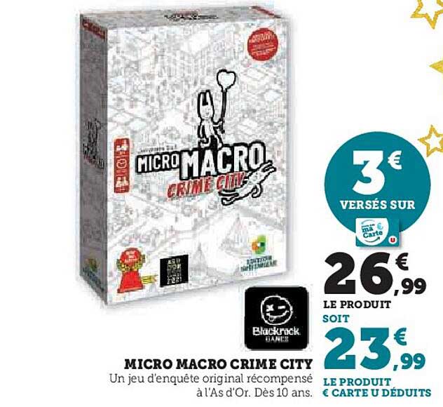 MICRO MACRO CRIME CITY