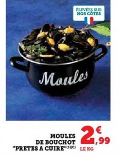 MOULES DE BOUCHOT "PRETES A CUIS"