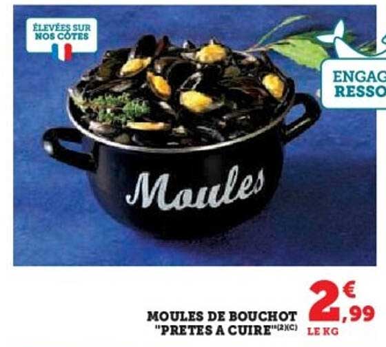MOULES DE BOUCHOT "PRETES A CUISER"