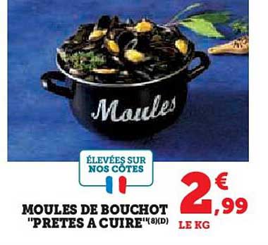 MOULES DE BOUCHOT "PRETES A CUISER"(8)D