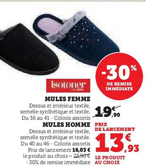 MULES HOMME