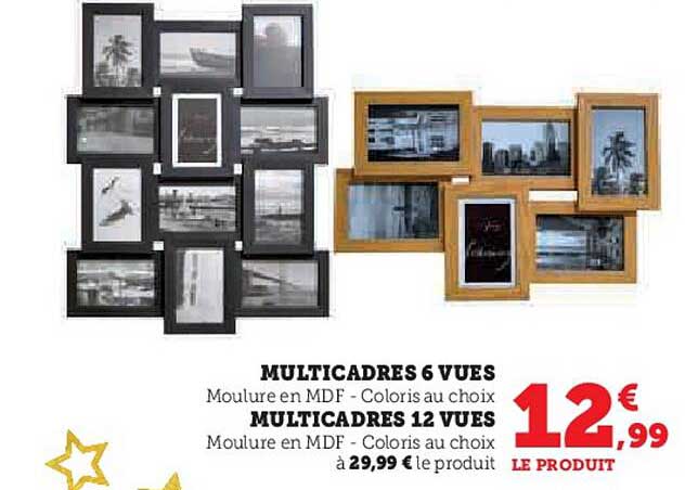 MULTICADRES 6 VUES / MULTICADRES 12 VUES