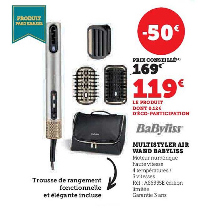 MULTISTYLER AIR WAND BABYLISS