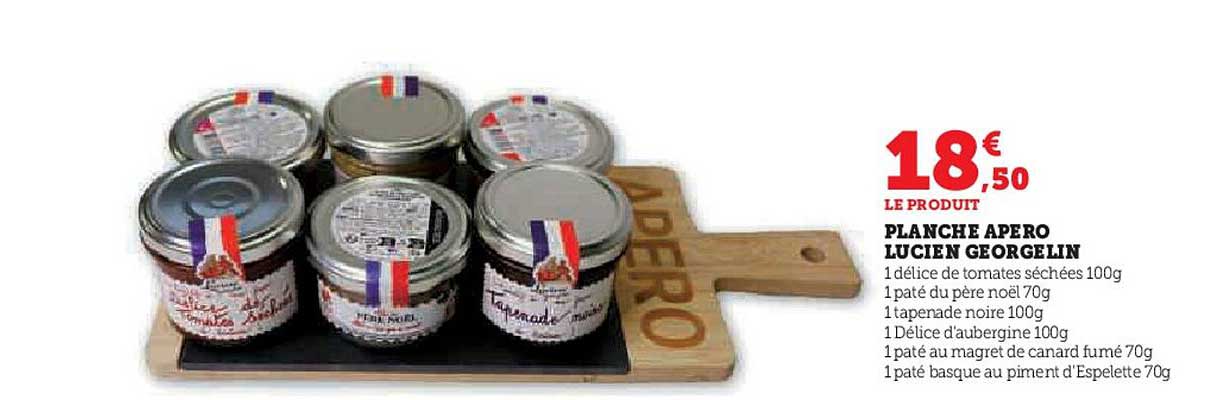 PLANCHE APERO LUCIEN GEORGLIN