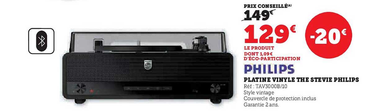 PLATINE VINYLE THE STEVIE PHILIPS