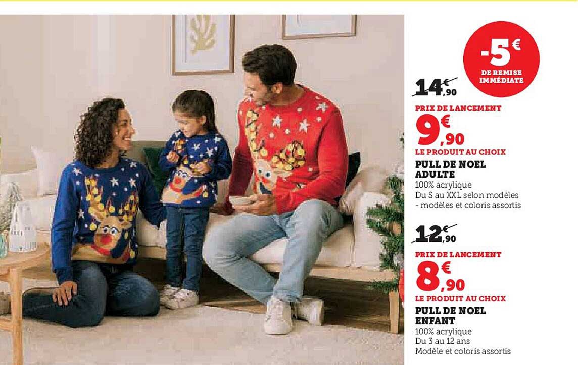 Pull de Noël ADULTE