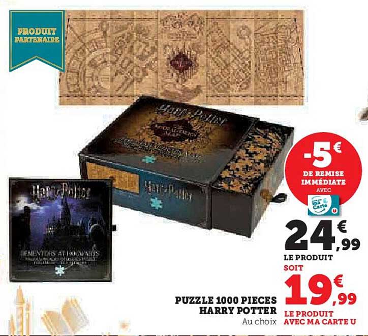 PUZZLE 1000 PIECES HARRY POTTER