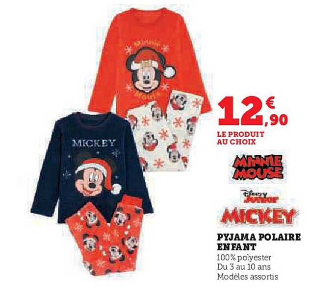 PYJAMA POLAIRE ENFANT
