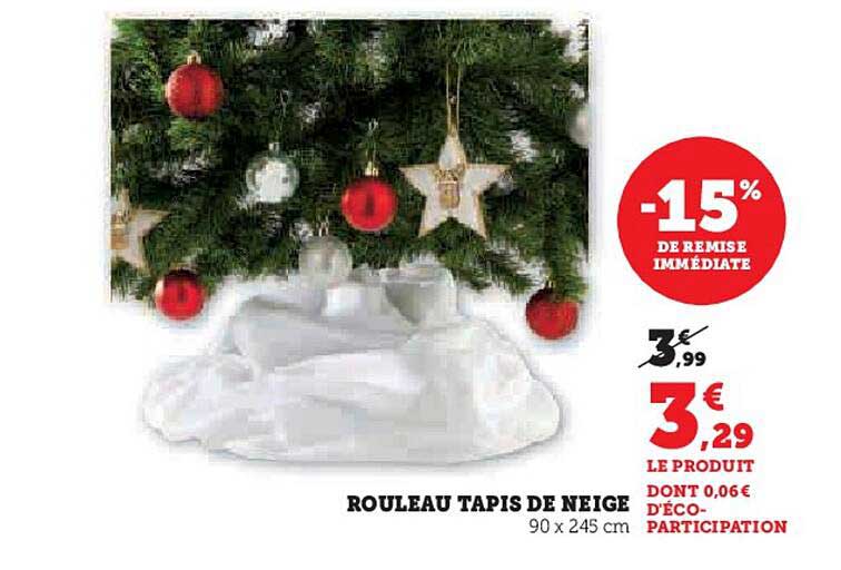 ROULEAU TAPIS DE NEIGE