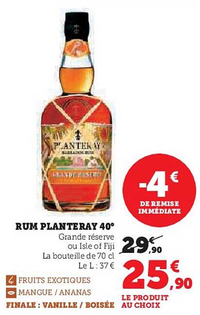 RUM PLANTERAY 40°