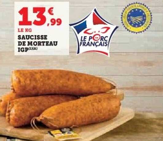 Saucisse de Morteau IGP