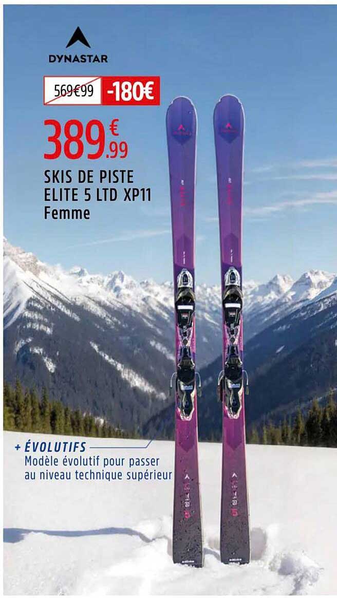 SKIS DE PISTE ELITE 5 LTD XP11 Femme