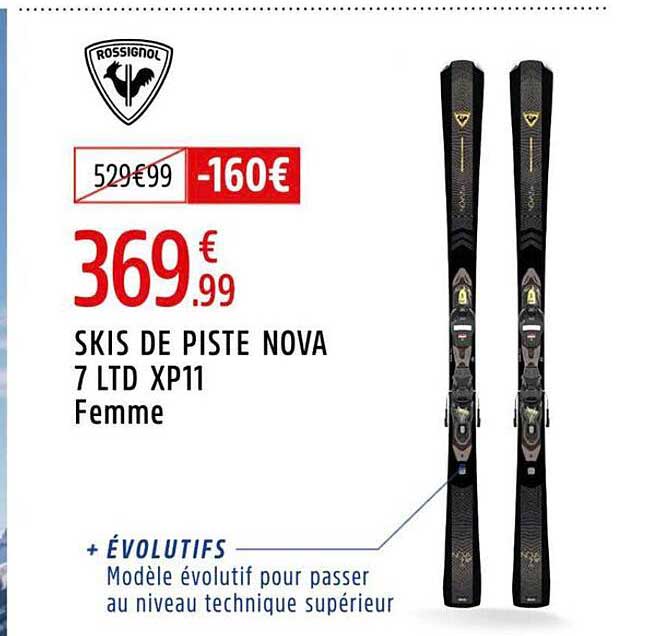 SKIS DE PISTE NOVA 7 LTD XP11 Femme
