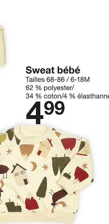 Sweat bébé