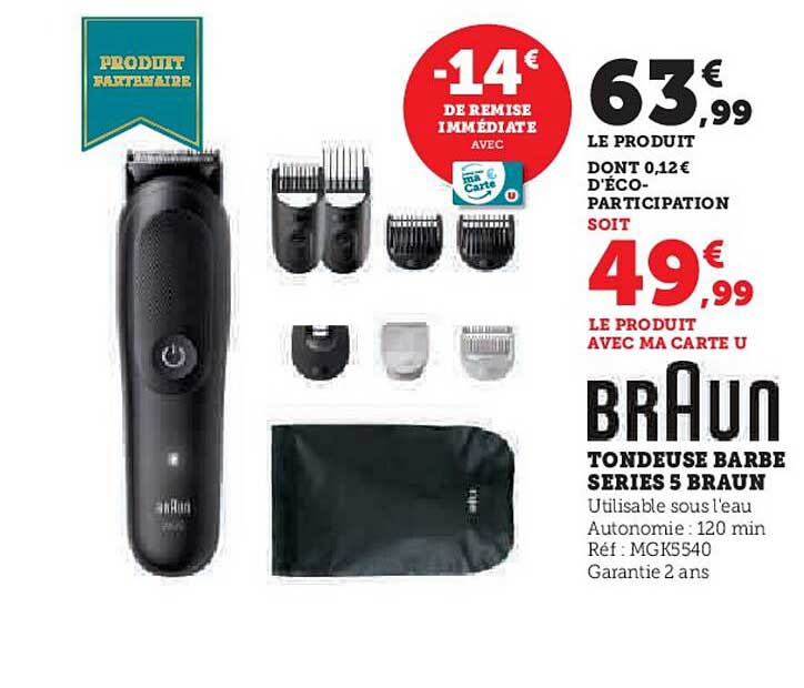Tondeuse Barbe Series 5 Braun