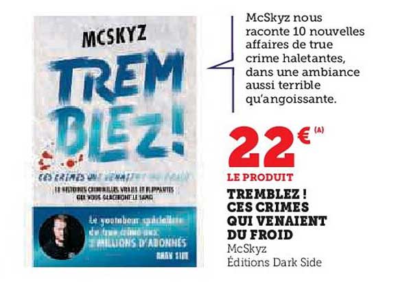 TREMBLEZ ! CES CRIMES QUI VENAIT DU FROID