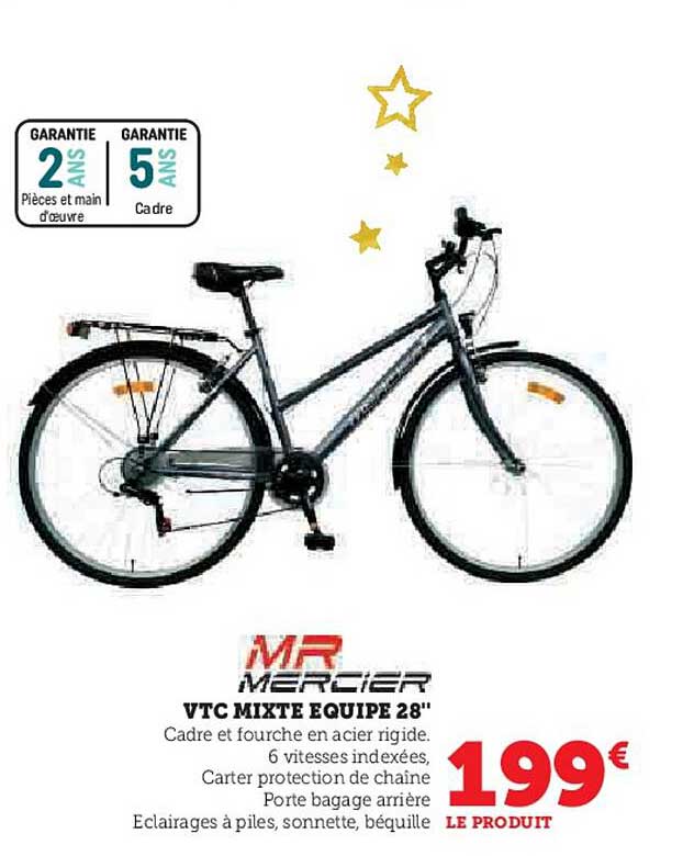 VTC MIXTE EQUIPE 28"