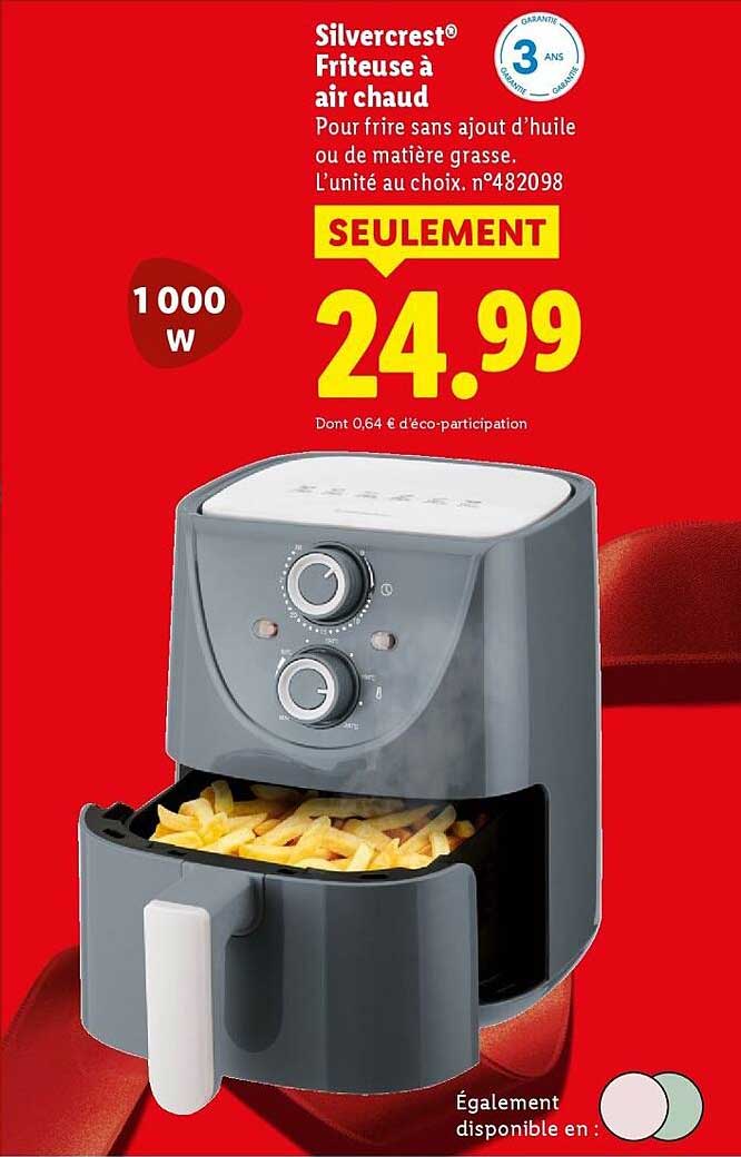 Silvercrest® Friteuse à air chaud