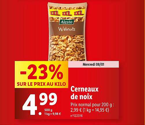 Cerneaux de noix