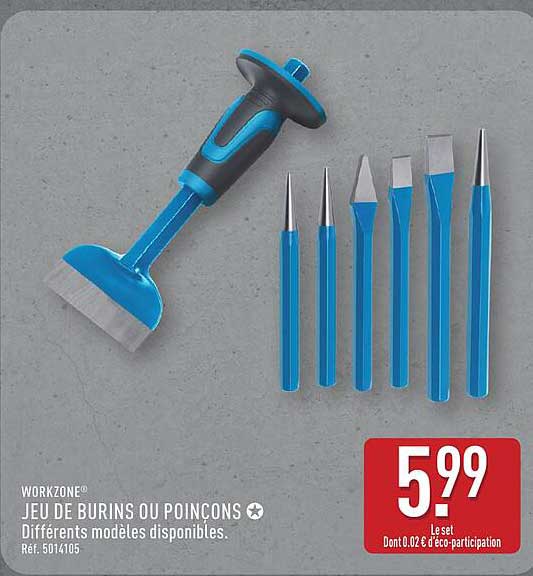 JEU DE BURINS OU POINÇONS