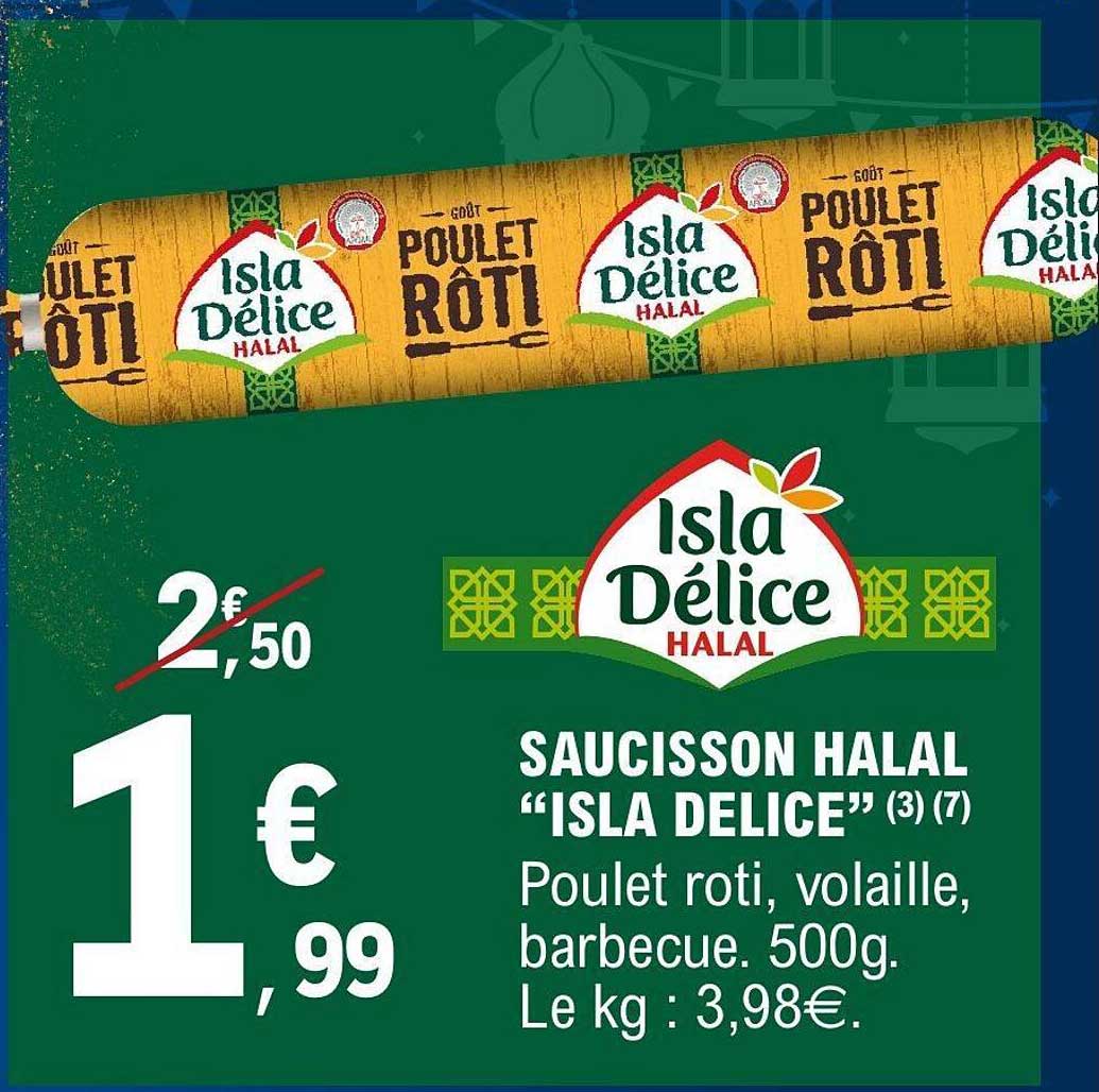 SAUCISSON HALAL "ISLA DELICE" (3) (7)