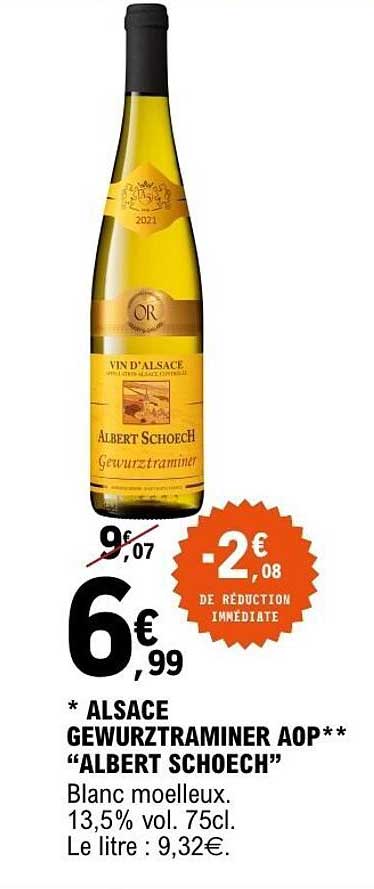 * ALSACE GEWURZTRAMINER AOP** "ALBERT SCHOECH"