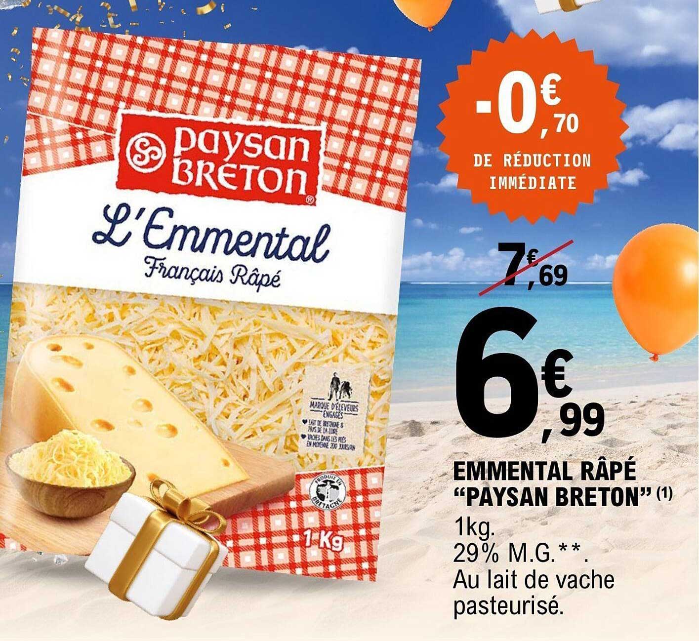 Promo Emmental Râpé 