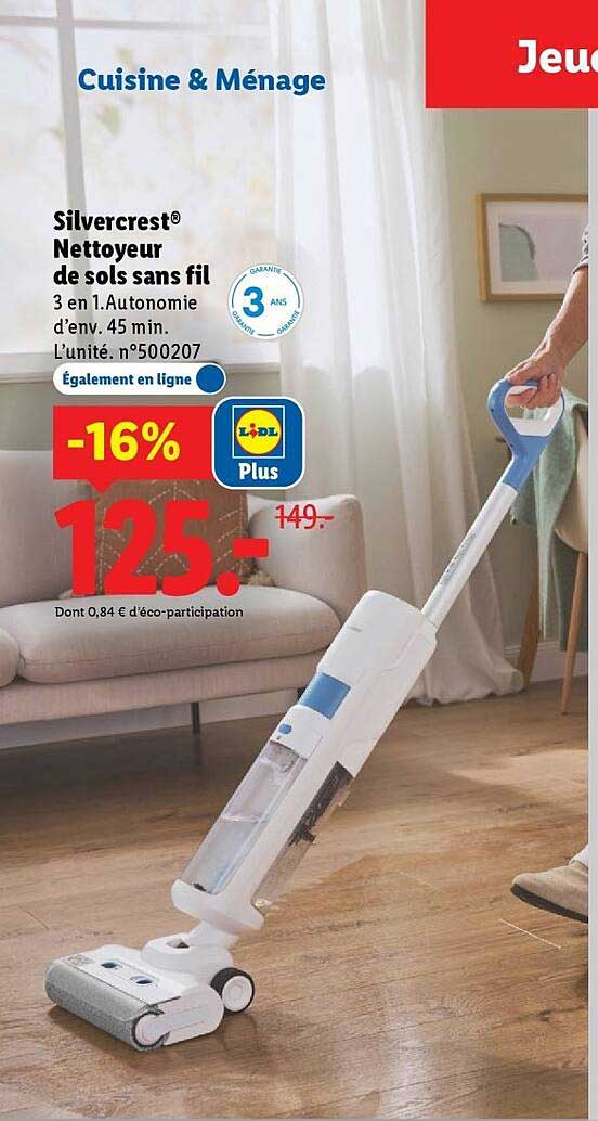 Nettoyeur Sol 3 En 1 Lidl Avis