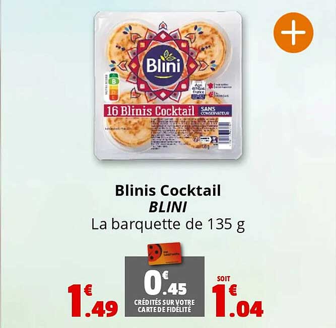 Blinis Cocktail