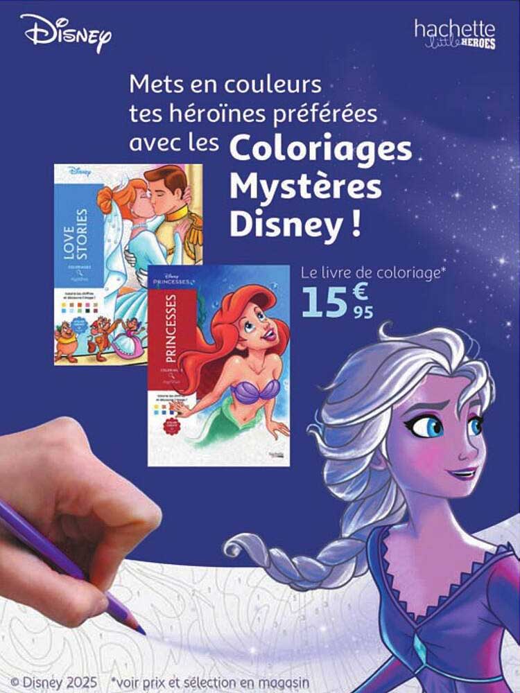 Coloriages Mystères Disney