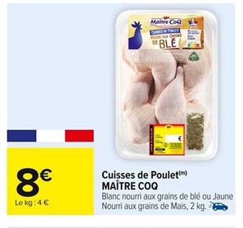 Cuisses de Poulet(m) MAÎTRE COQ
