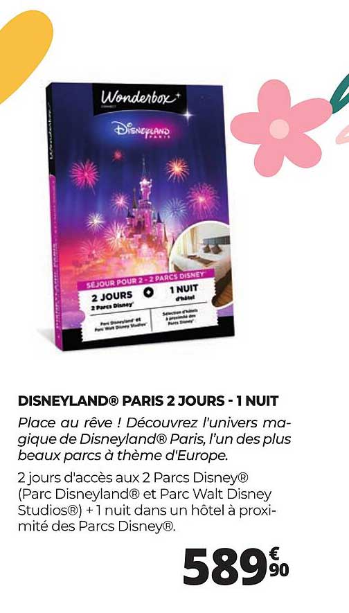 DISNEYLAND® PARIS 2 JOURS - 1 NUIT