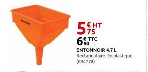 ENTONNOIR 4.7 L