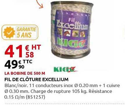 FIL DE CLÔTURE EXCELLIUM