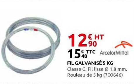 FIL GALVANISÉ 5 KG