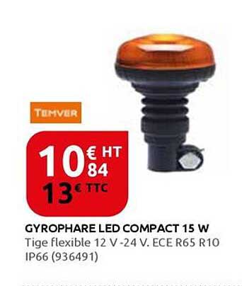 GYROPHARE LED COMPACT 15 W