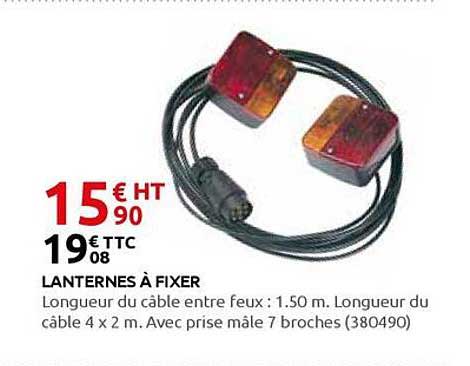 LANTERNES À FIXER