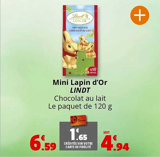 Mini Lapin d'Or LINDT