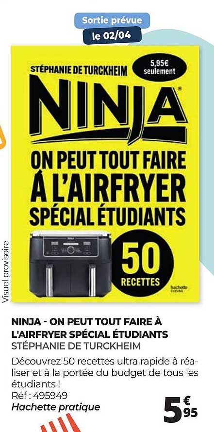 NINJA - ON PEUT TOUT FAIRE À L'AIRFRYER SPÉCIAL ÉTUDIANTS
