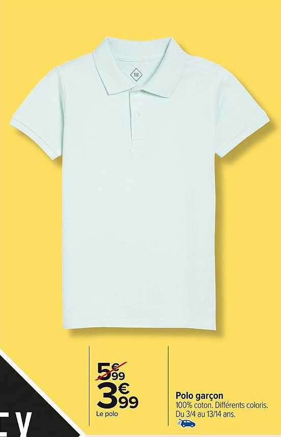 Polo garçon