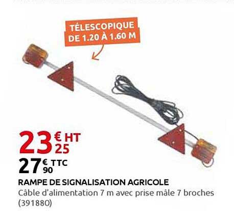 RAMPE DE SIGNALISATION AGRICOLE