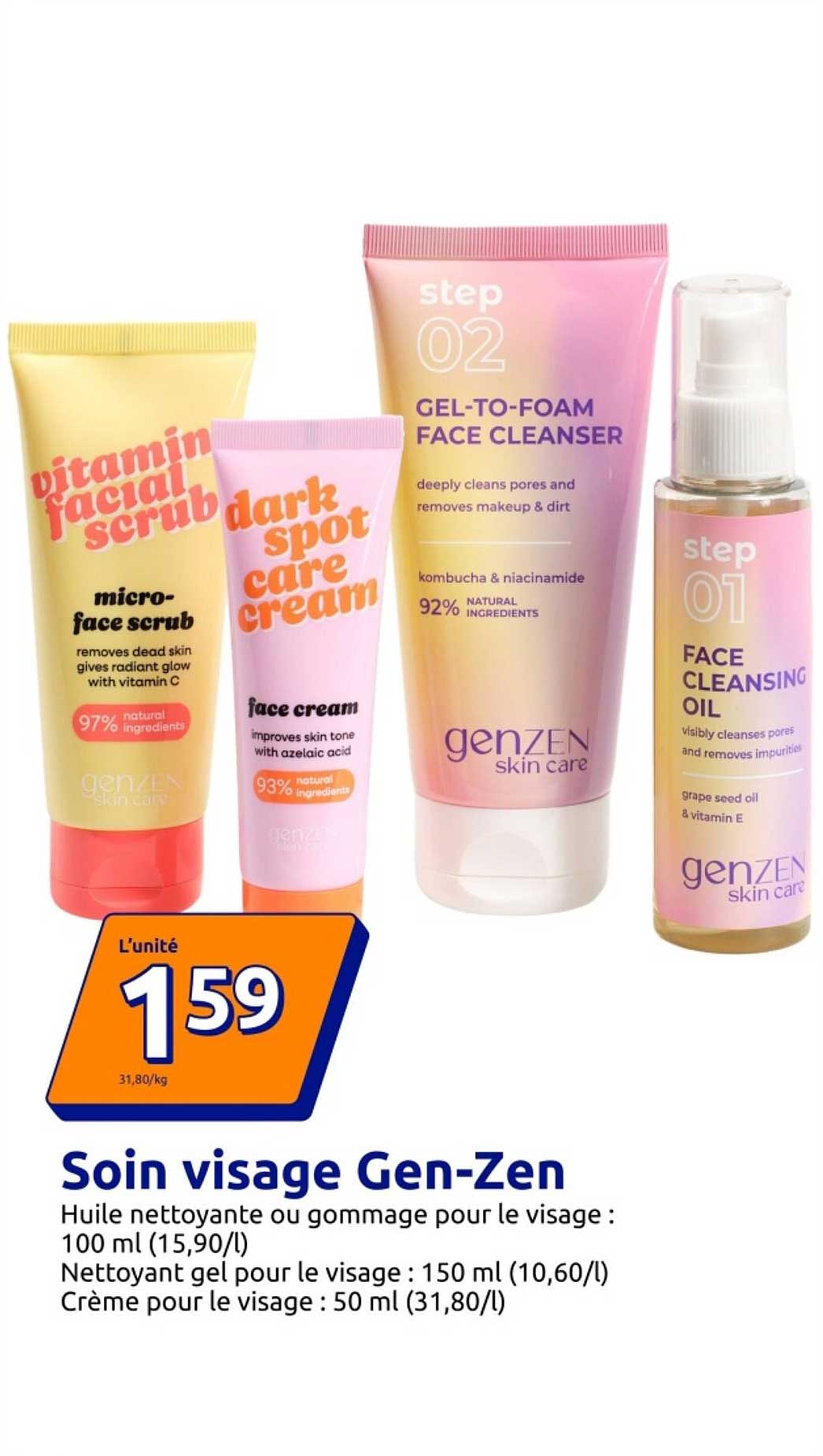 Soin visage Gen-Zen