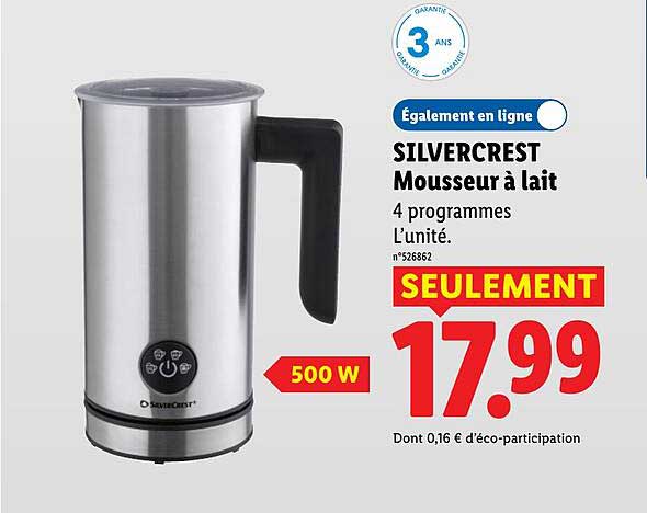 Mousseur Lait Lidl
